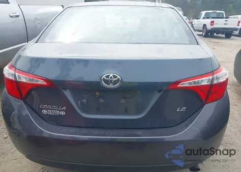 2014 Toyota Corolla Le z USA, uszkodzony, nr VIN 2T1BURHE3EC148531